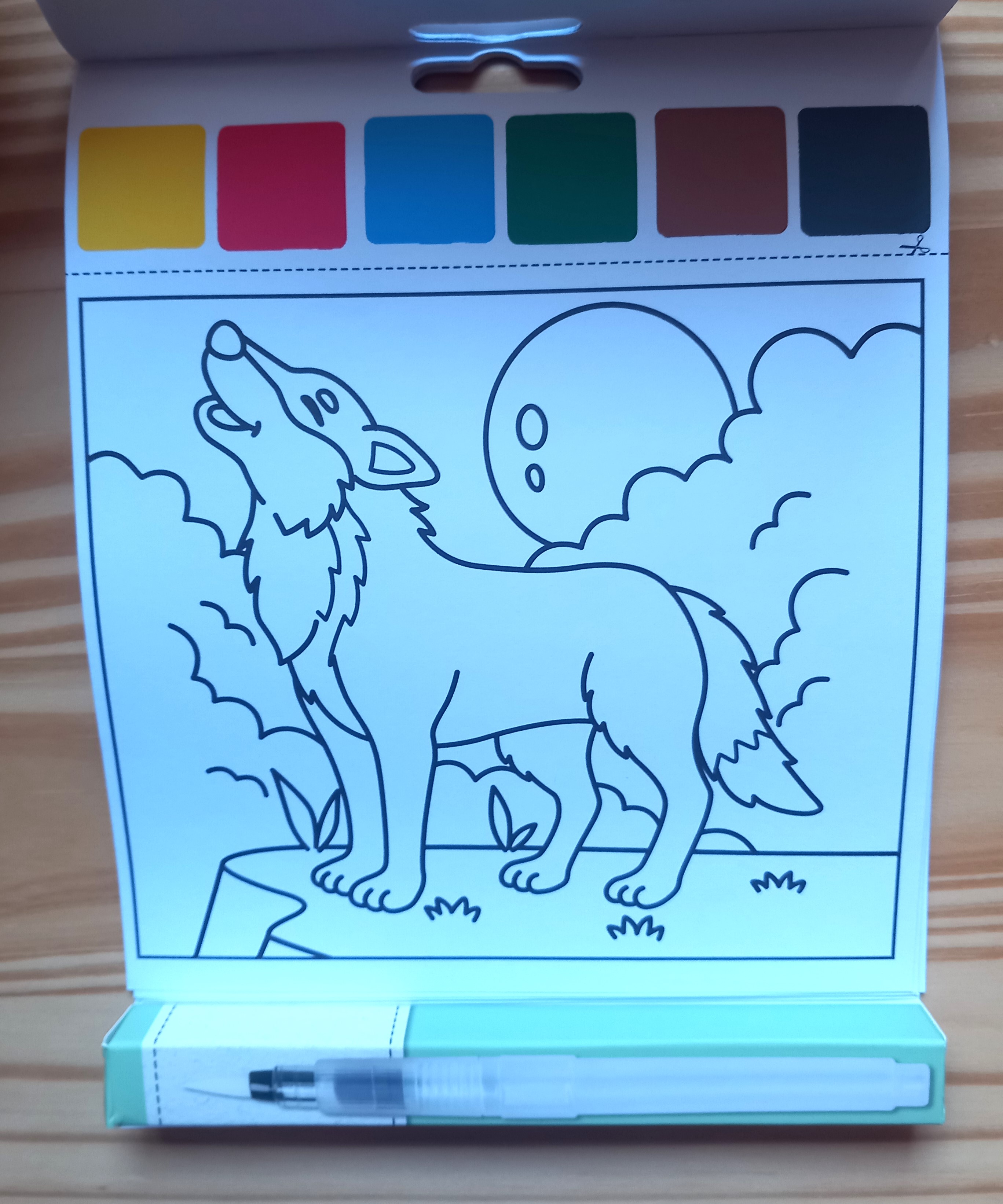 Omalovánky Heyda - Lesní zvířátka detail